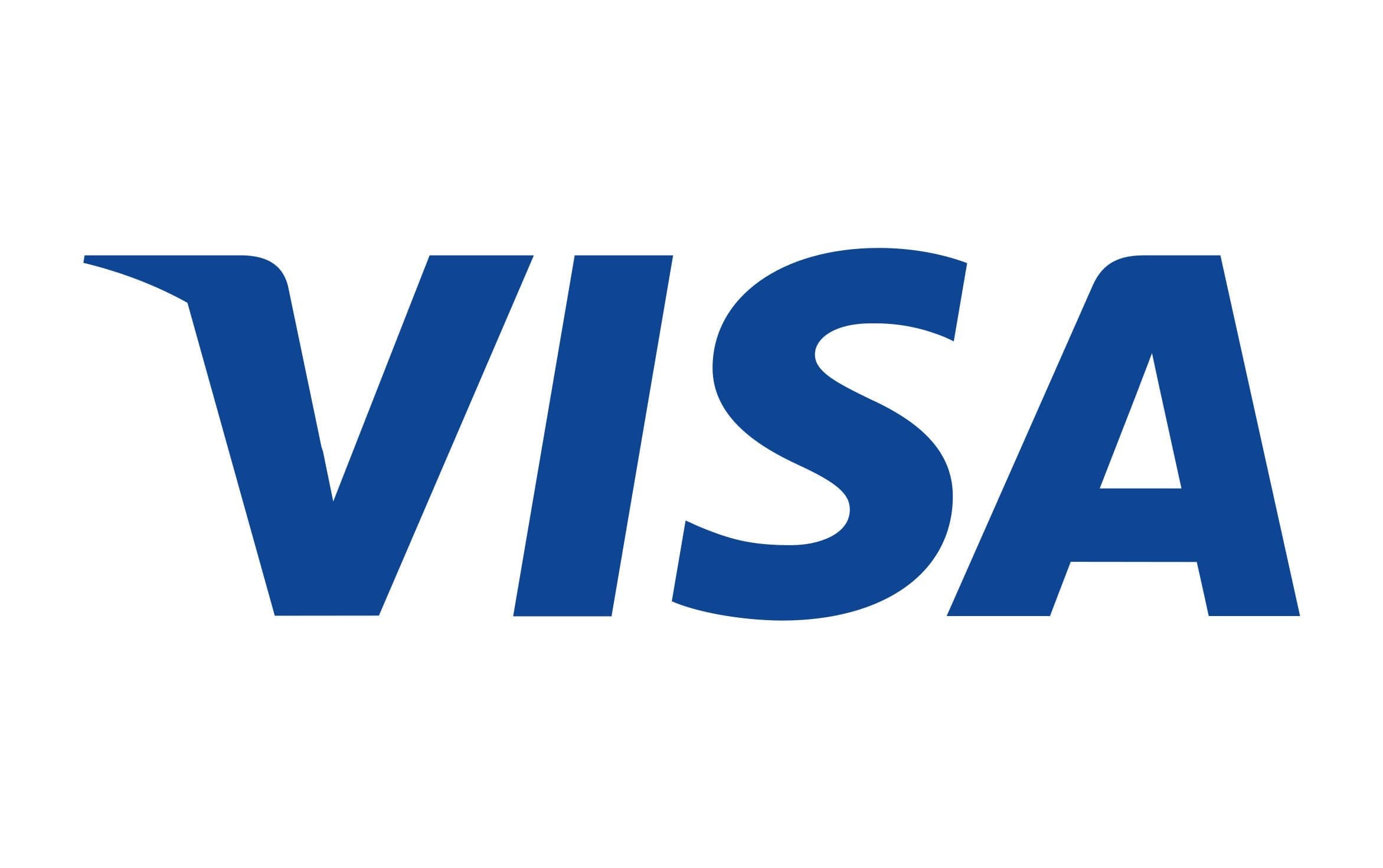VISA White Background